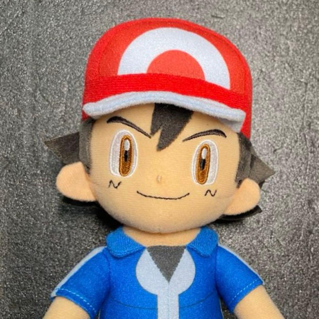 ポケモン サトシ タグ付き ぬいぐるみ カロス地方 セキグチ Sekiguchi