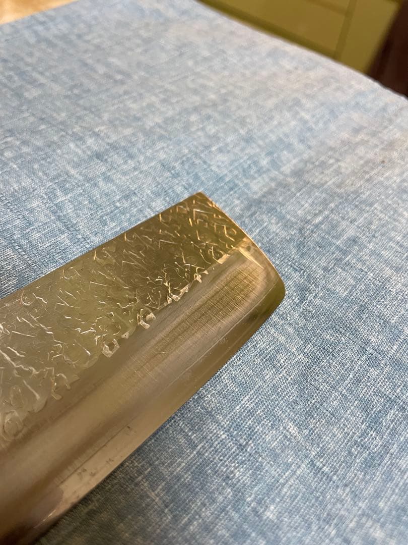 昭和56年製ヴィンテージダマスカス菜切包丁