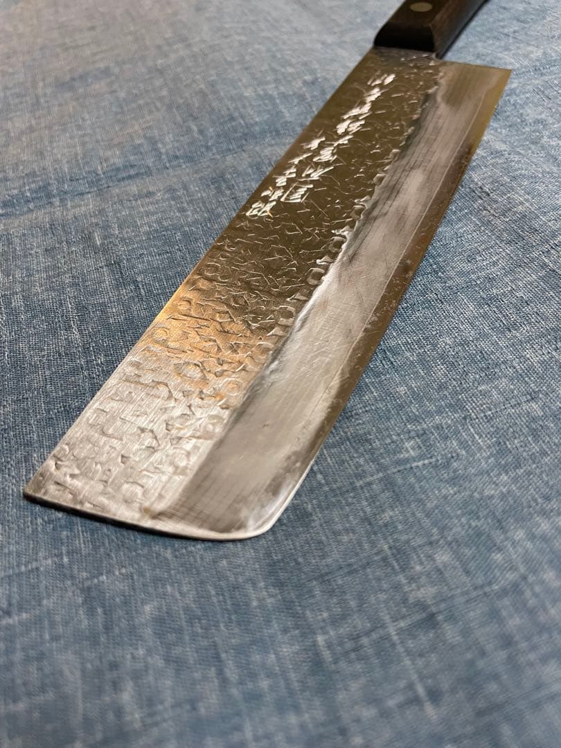 昭和56年製ヴィンテージダマスカス菜切包丁