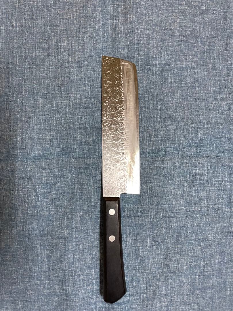 昭和56年製ヴィンテージダマスカス菜切包丁