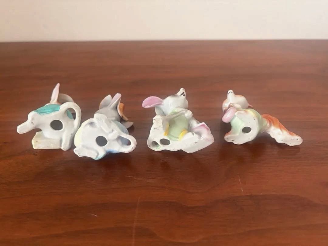 ヴィンテージ　フィギュリン　昭和30年代　逆輸入　日本製　レトロ　ねずみ