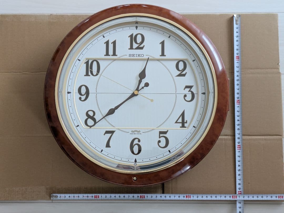 SEIKO 掛時計　電波クロック　からくり時計　RE559H