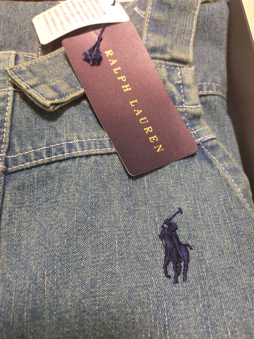 エプロン　デニム　ラルフローレン　Ralph Lauren 　ユニセックス