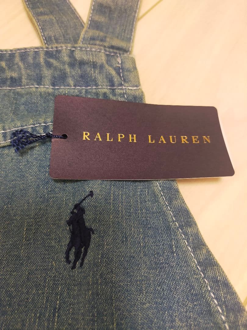 エプロン　デニム　ラルフローレン　Ralph Lauren 　ユニセックス