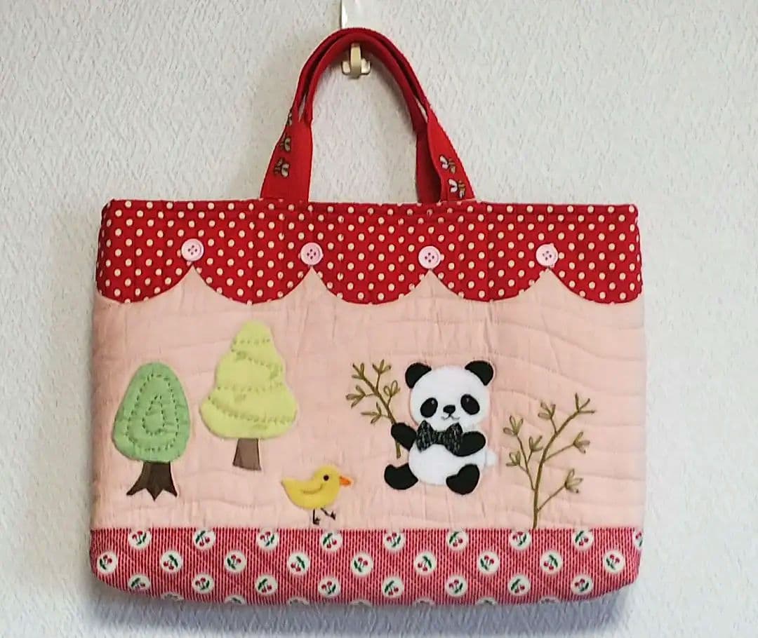 入園入学パンダのセットレッド(特別価格です)