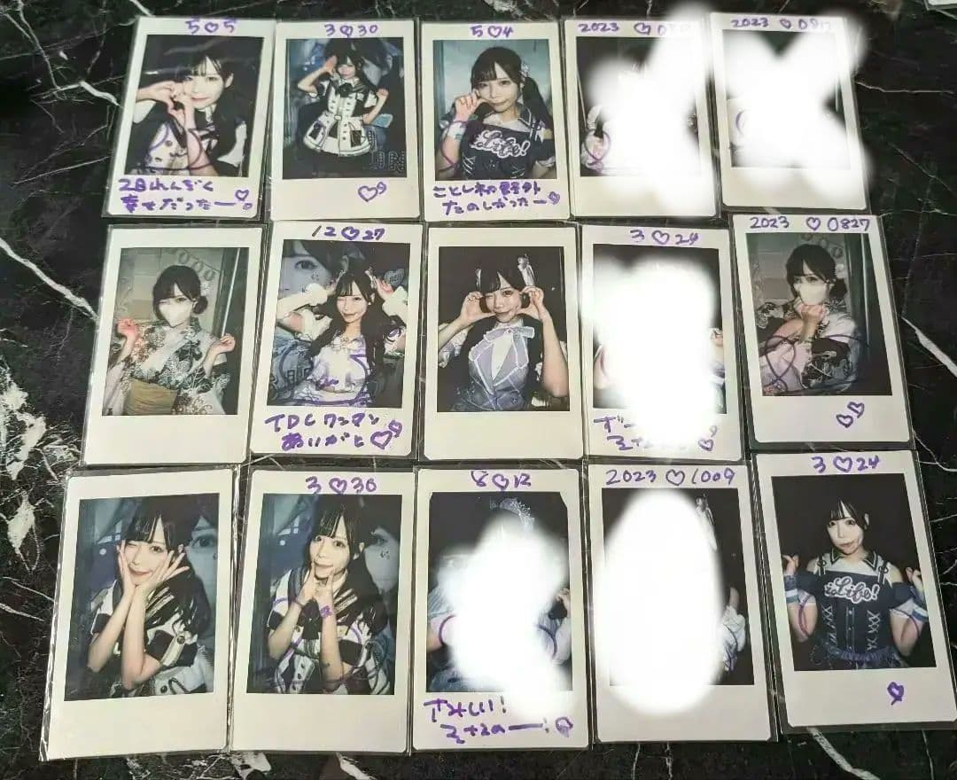 有栖るな チェキ まとめ売り ilife! iLiFE! ランチェキ - メルカリ