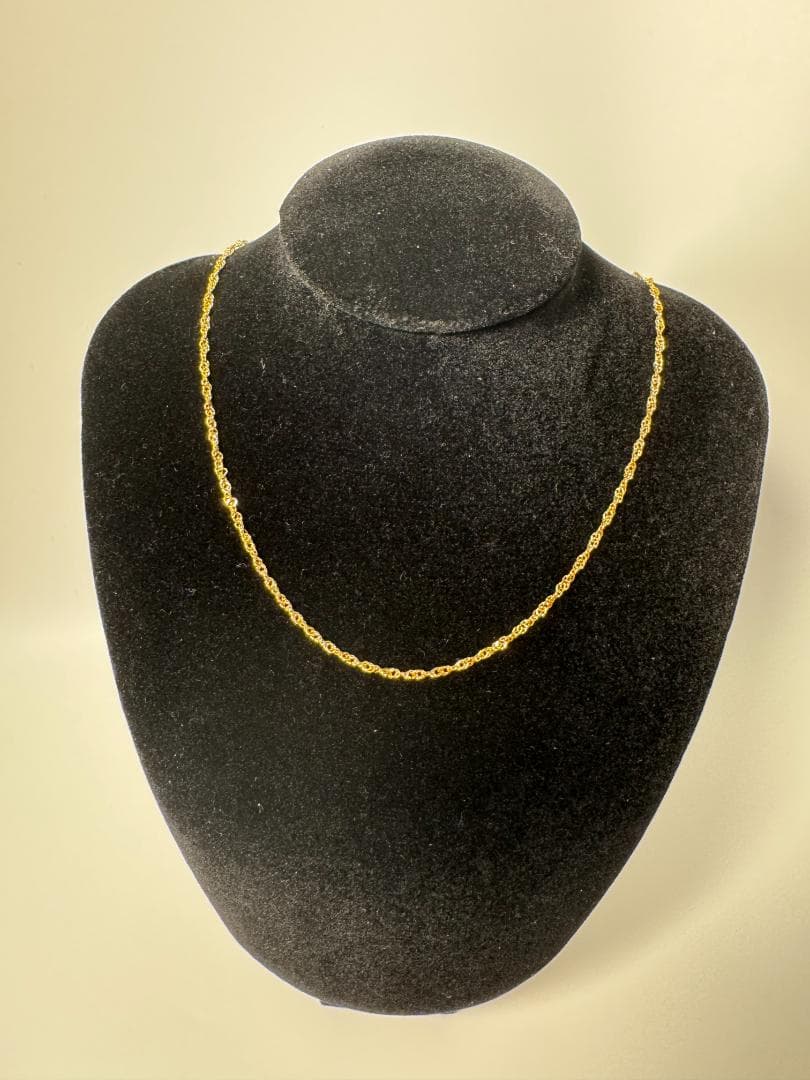 日本製K18ゴールド リンクチェーン ネックレス2.07g