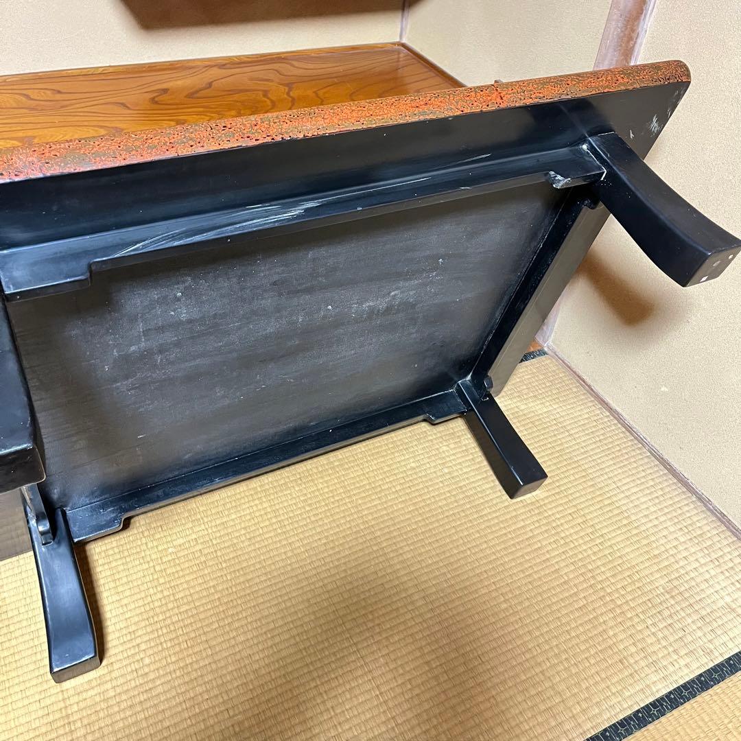 津軽塗　座卓　ローテーブル