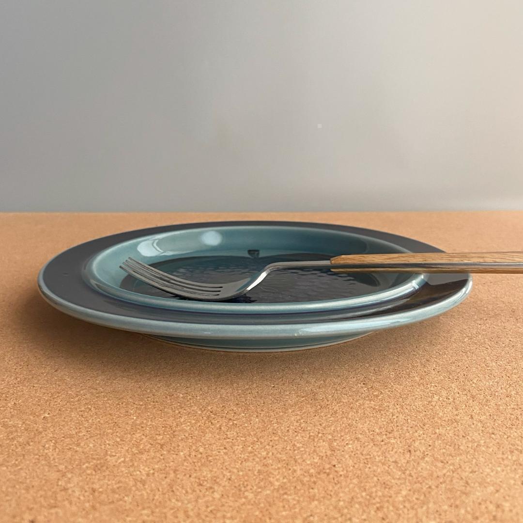 アラビア FRUCTUS フラクタス 青 ブルー Φ20 プレート 1枚 C