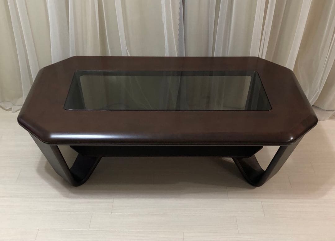 FUJI　FURNITURE デザイン木製曲がり木センターテーブル