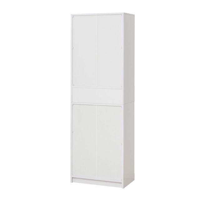 鏡面メラミン仕様 食器棚幅60cm カップボード高さ180cm（833）