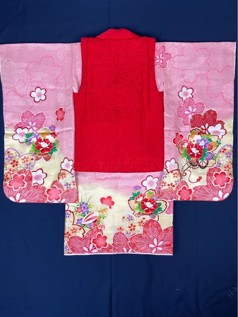 【激安】七五三 正絹三ツ身被布セット　561