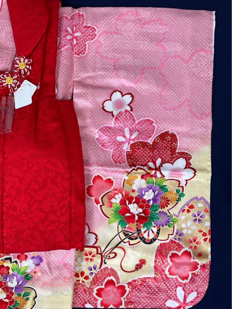 【激安】七五三 正絹三ツ身被布セット　561