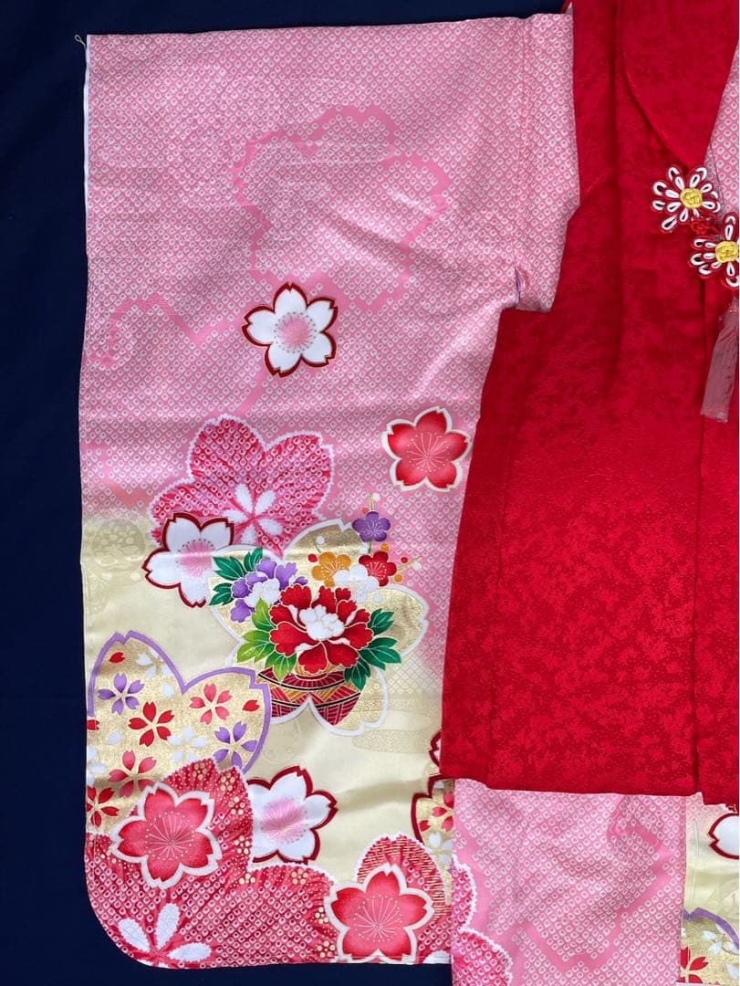 【激安】七五三 正絹三ツ身被布セット　561