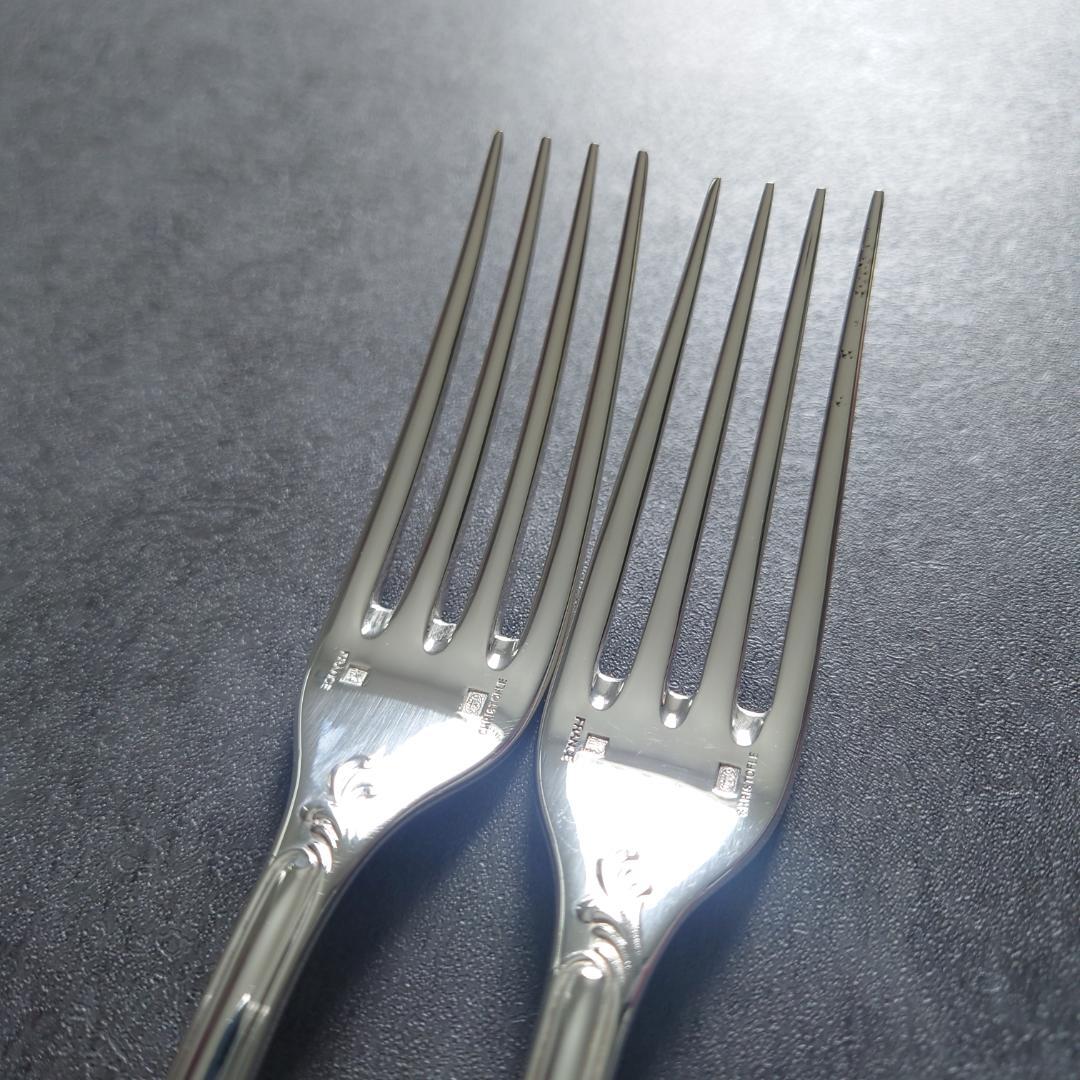クリストフル マルリー テーブルフォーク 2点
