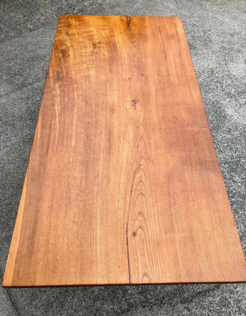 希少！無垢 一枚板 ダイニングテーブル 2m幅