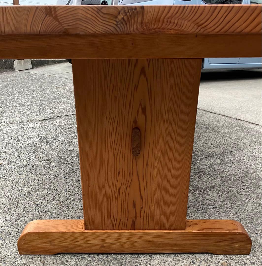 希少！無垢 一枚板 ダイニングテーブル 2m幅