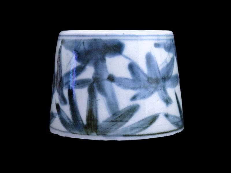 古伊万里 染付 竹笹の図 蕎麦猪口 D372AS-fbue - メルカリ