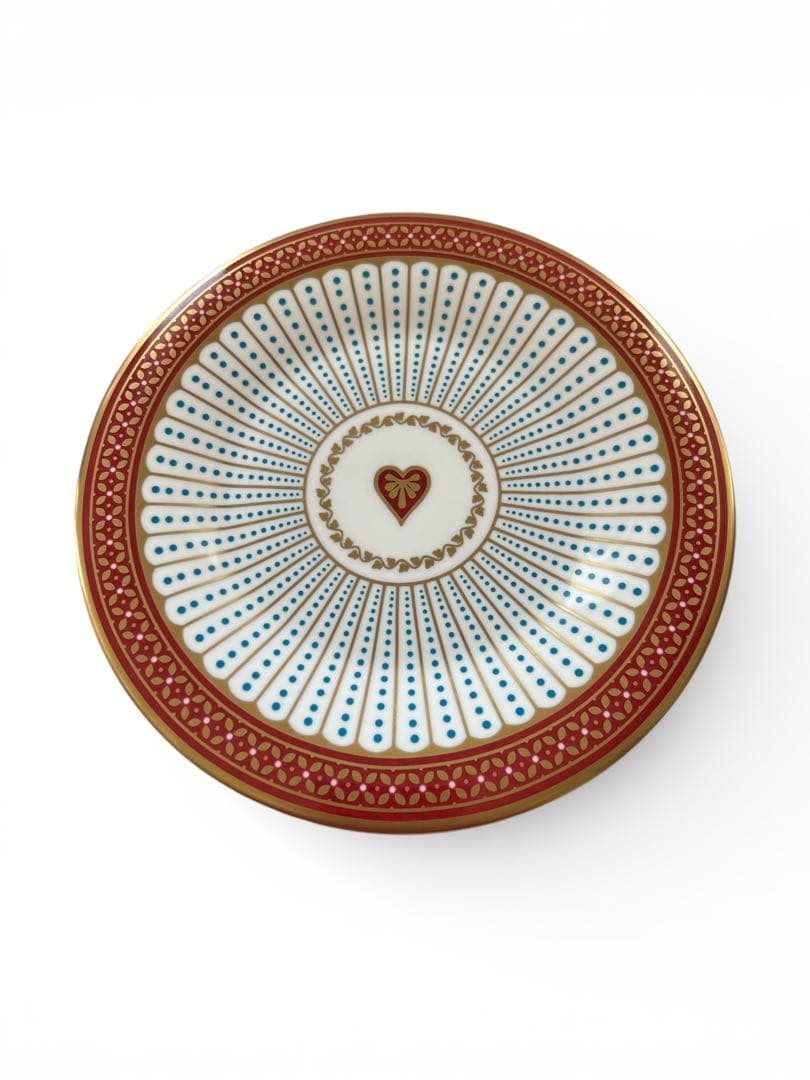 ウェッジウッド　ハーレクイン　クイーンオブハート　デザートプレート　18.5cm