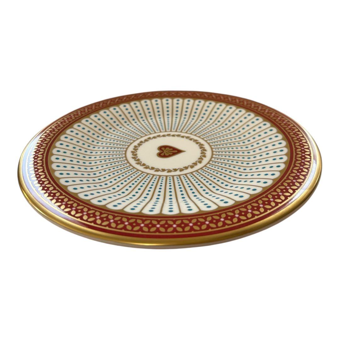 ウェッジウッド　ハーレクイン　クイーンオブハート　デザートプレート　18.5cm