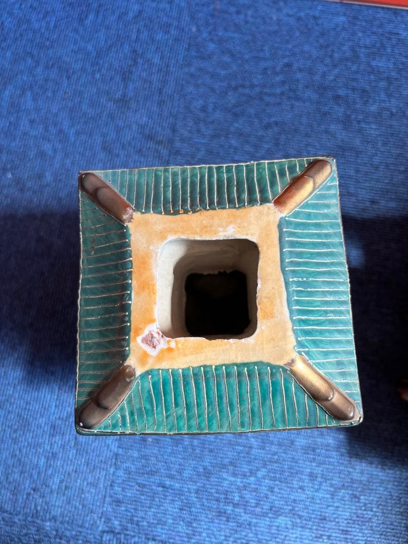 1282 希少 九谷焼 五重塔 置物 骨董 - メルカリ