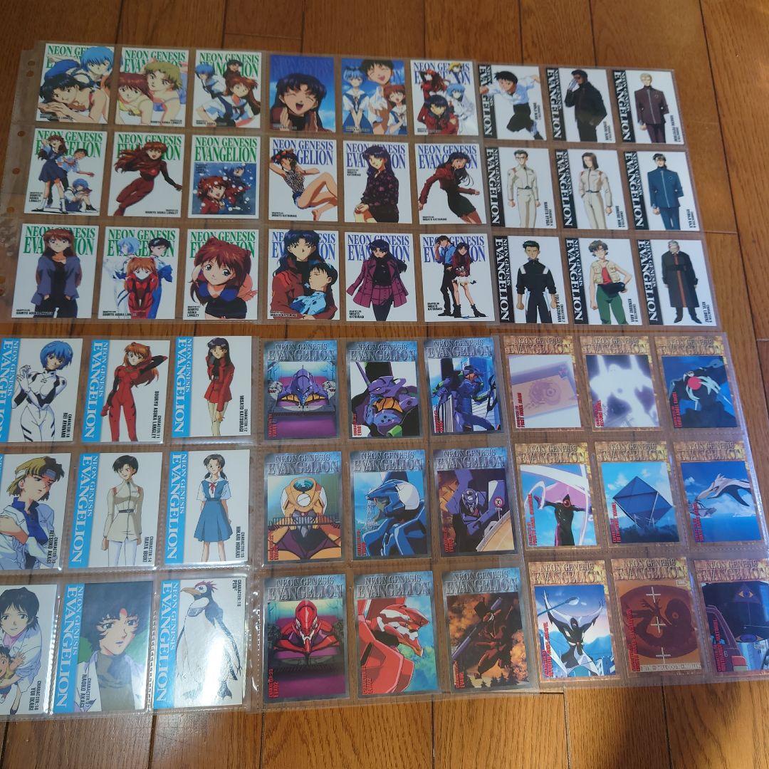 エヴァンゲリオン カードダスマスターズ バインダー＋第壱集コンプ 初版 おまけ付