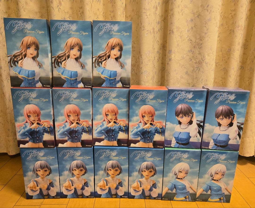MyGO!! プレミアムフィギュア 高松燈 千早愛音 要楽奈 長崎そよ 椎名立