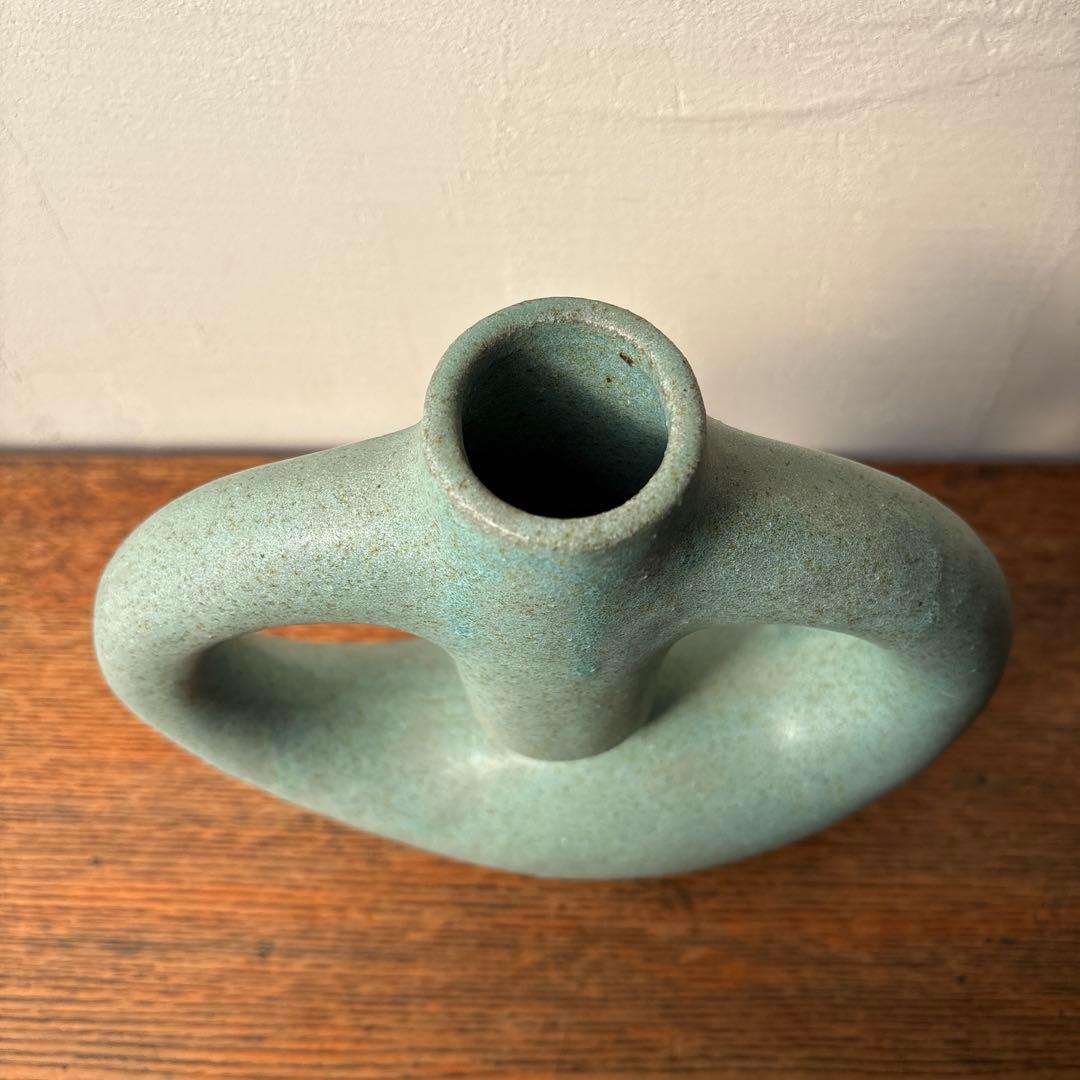 いけばな 花器 清山焼 青銅色 変形 草月 池坊 古流 小原流 - メルカリ