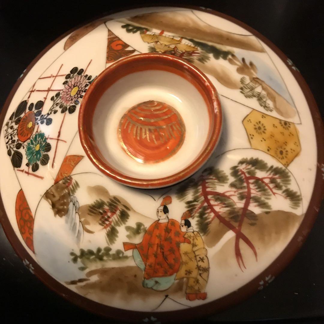 九谷焼　レトロ　セット