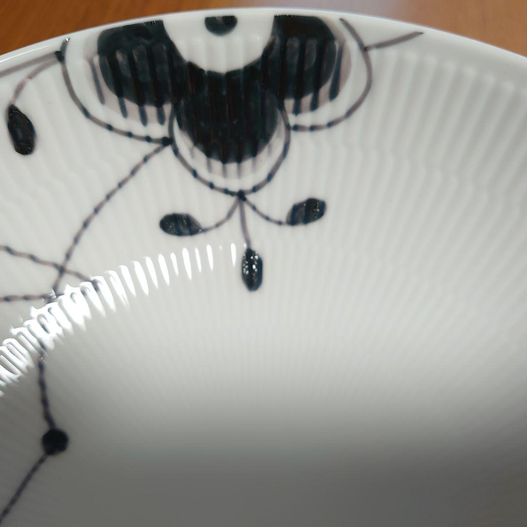 ロイヤルコペンハーゲン　ブラックフルーテッドメガ　2個セット