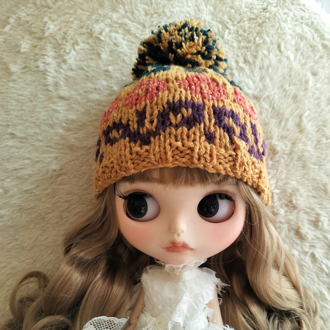 ノルディック模様のニット帽✦ネオ ブライスアウトフィット dayuanbao