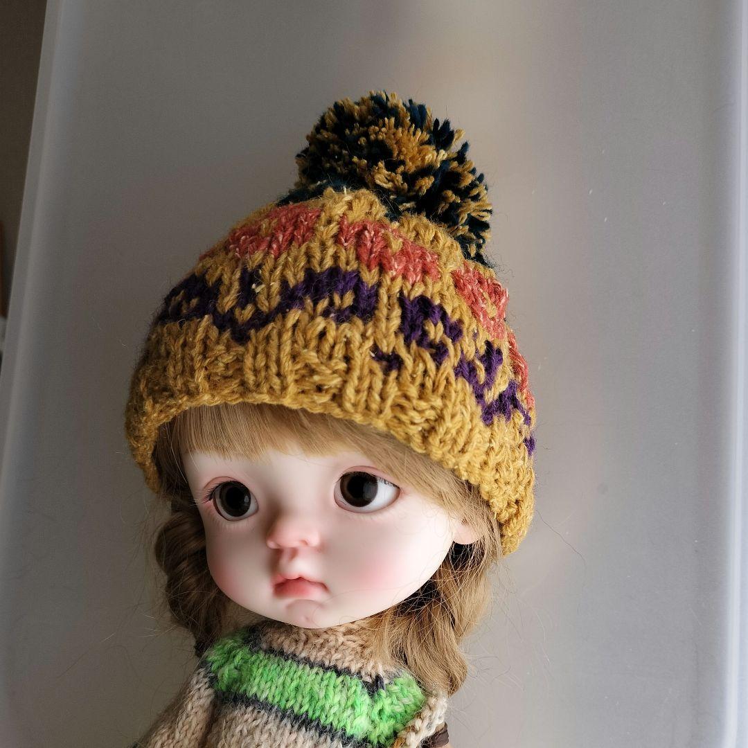 ノルディック模様のニット帽✦ネオ ブライスアウトフィット dayuanbao