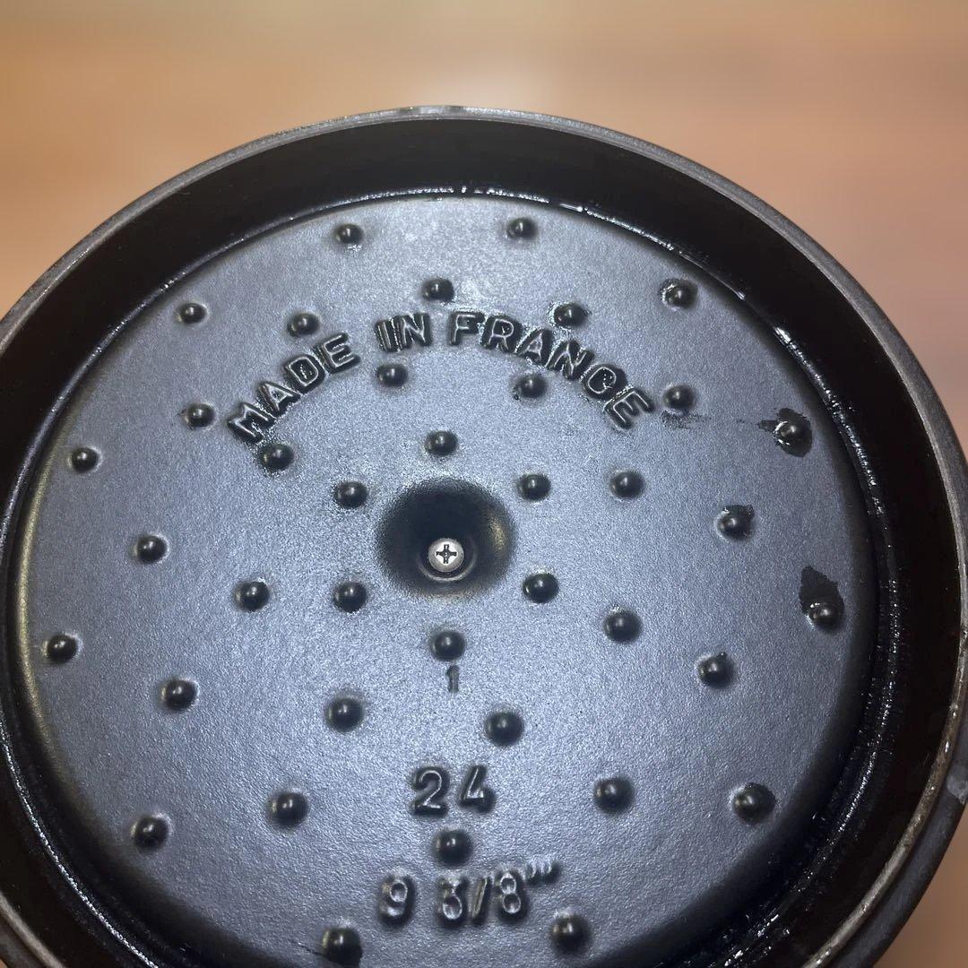 STAUB LA COCOTTE 赤茶24cm 鍋