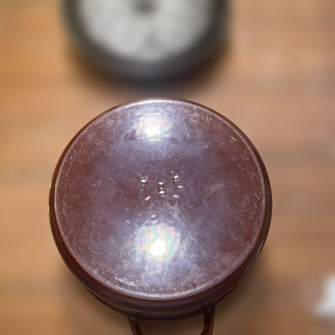 STAUB LA COCOTTE 赤茶24cm 鍋