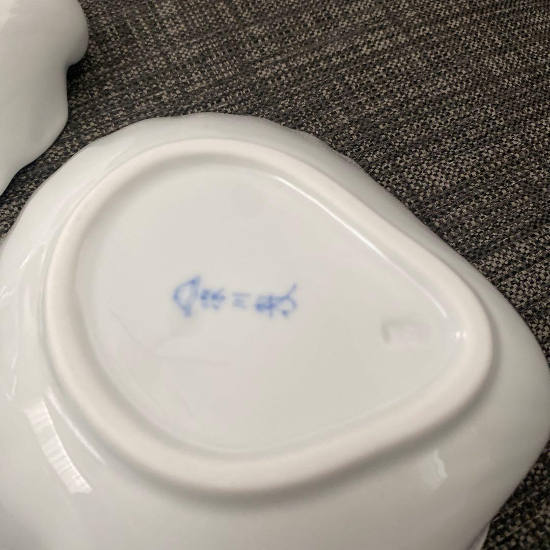 深川製磁　ブルーワイナリー　貝型皿