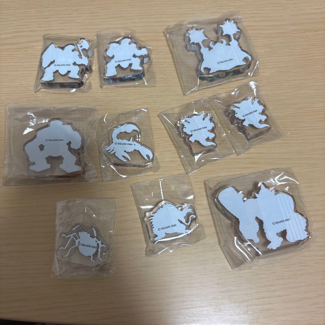 ドラゴンクエスト ミニアクリルブロック 10個セット - メルカリ
