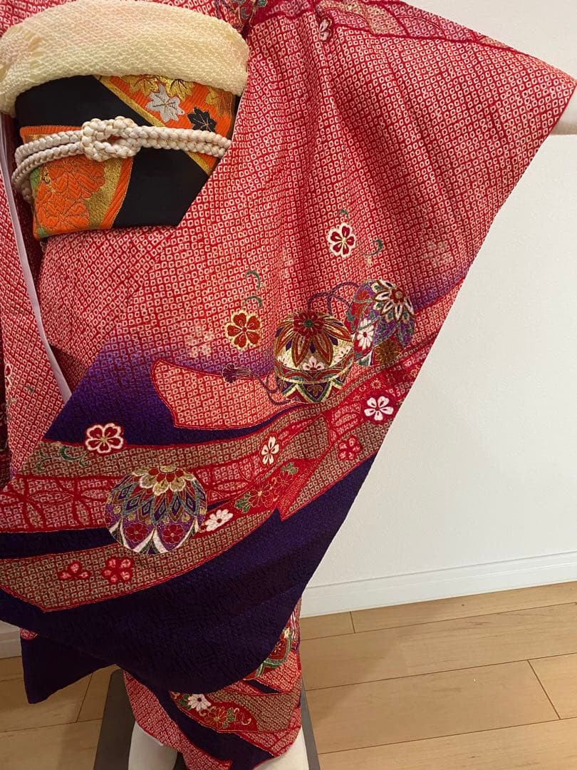 総絞り　7歳七五三 フルセット