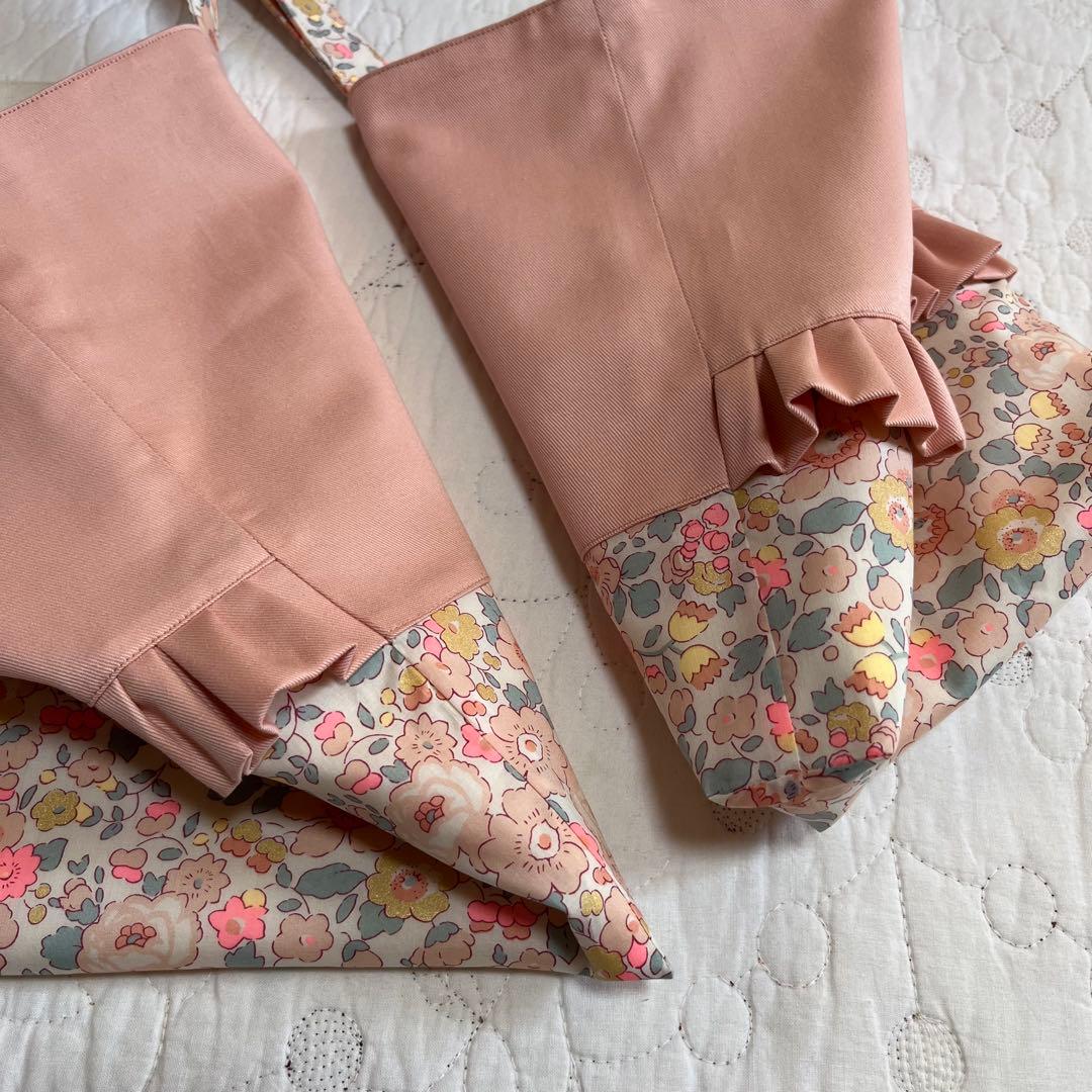 リバティ　手提げ袋　お着替え袋　上靴袋　3点　ベッツィ バーバーパパ　入園入学