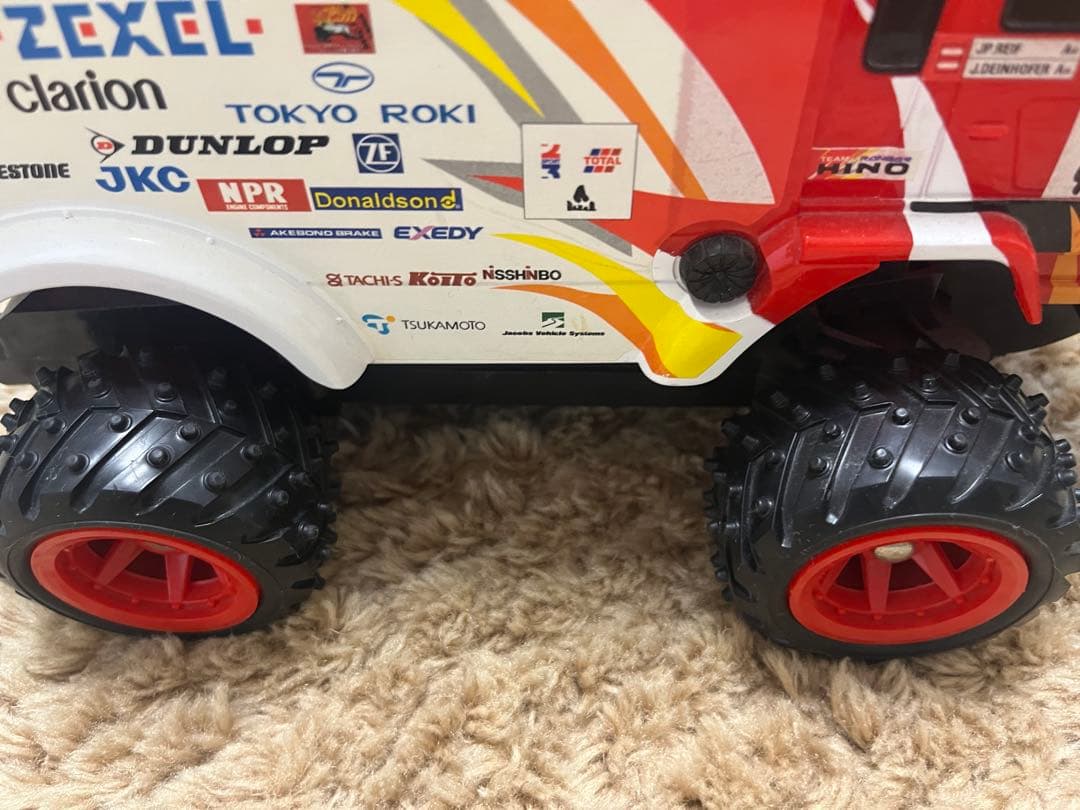 ラジコン 日野レンジャー ダカール - メルカリ