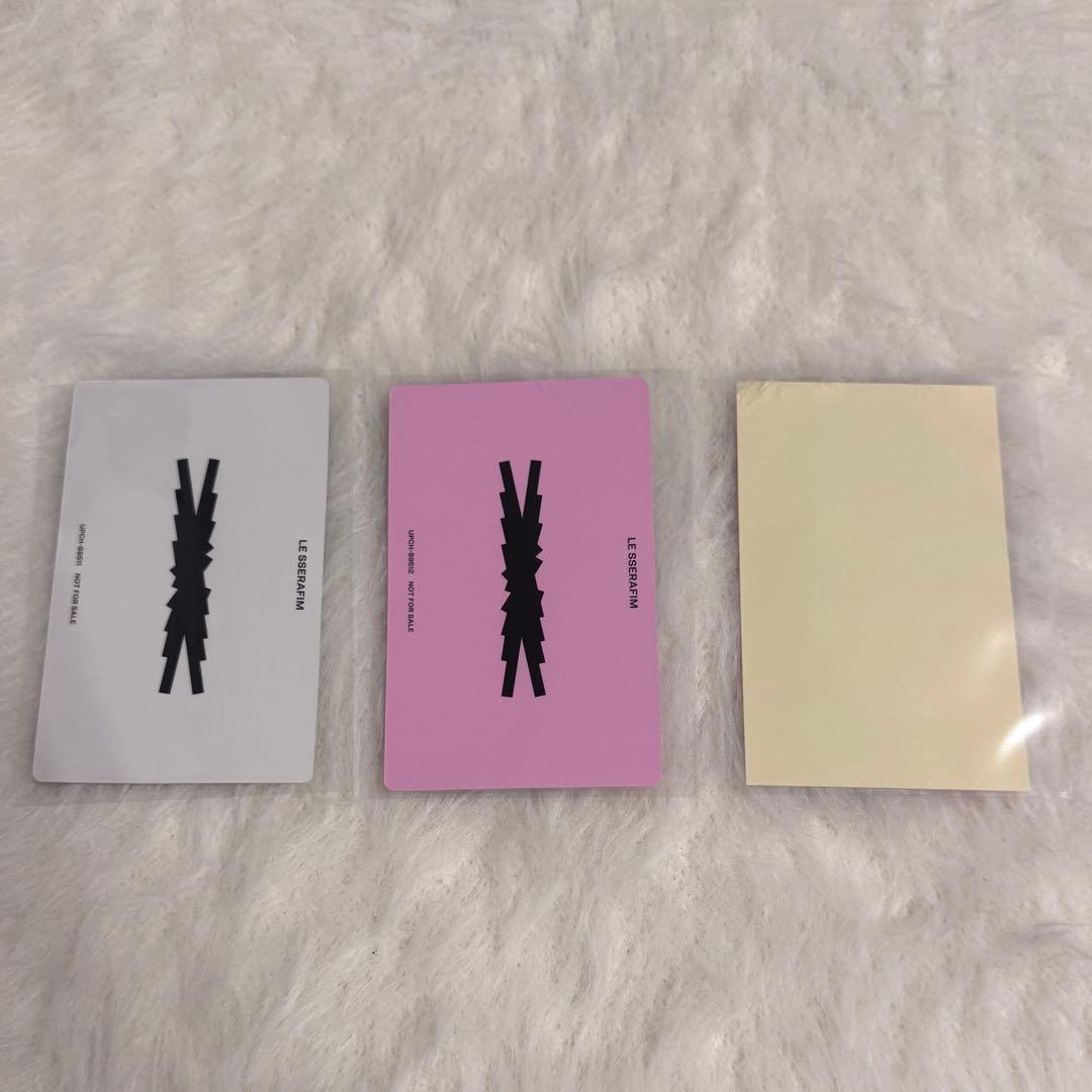 LE SSERAFIM トレカ ステッカー チェウォン カズハ ウンチェ - メルカリ