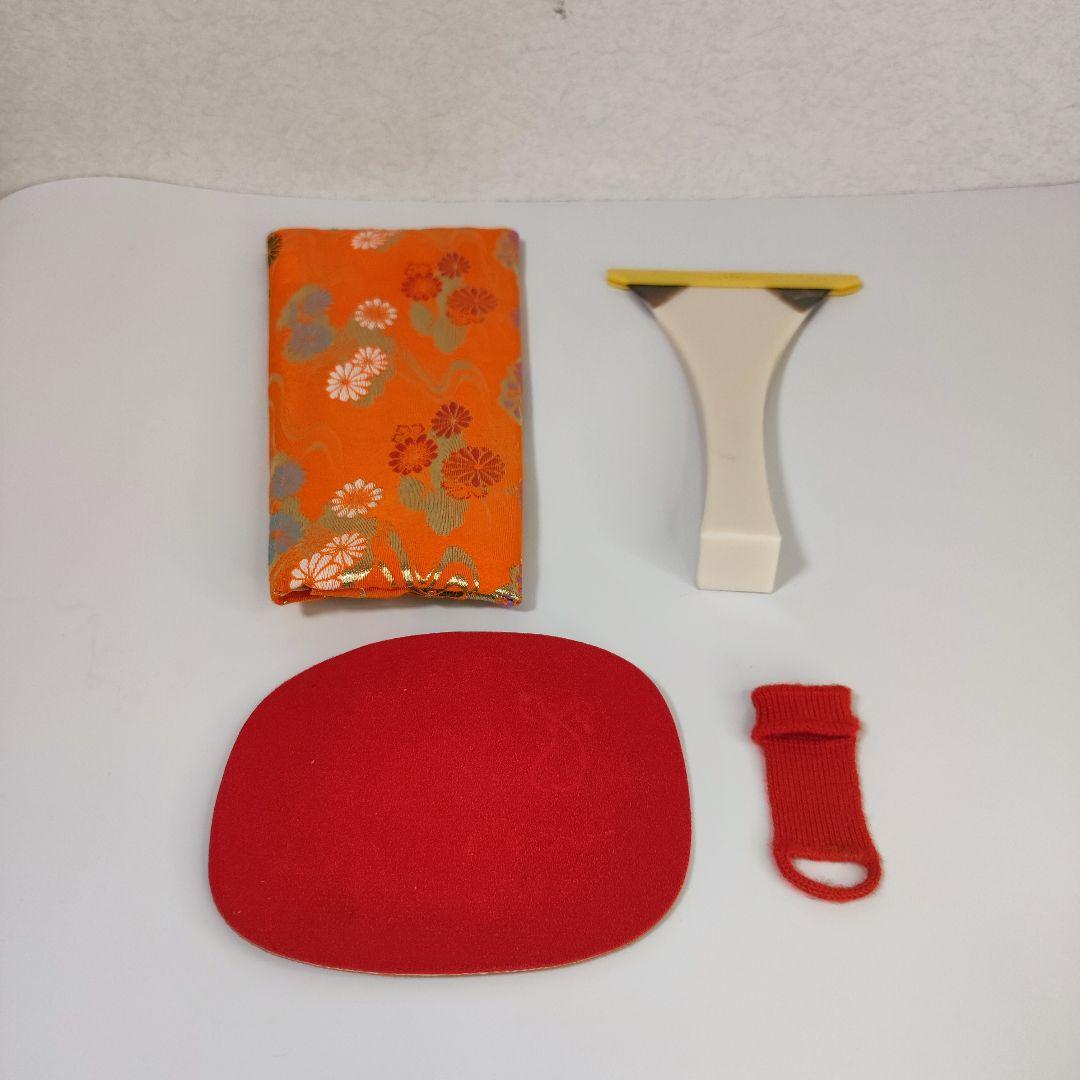 三味線 バチ べっ甲 付属品セット（ケース・膝あて等）