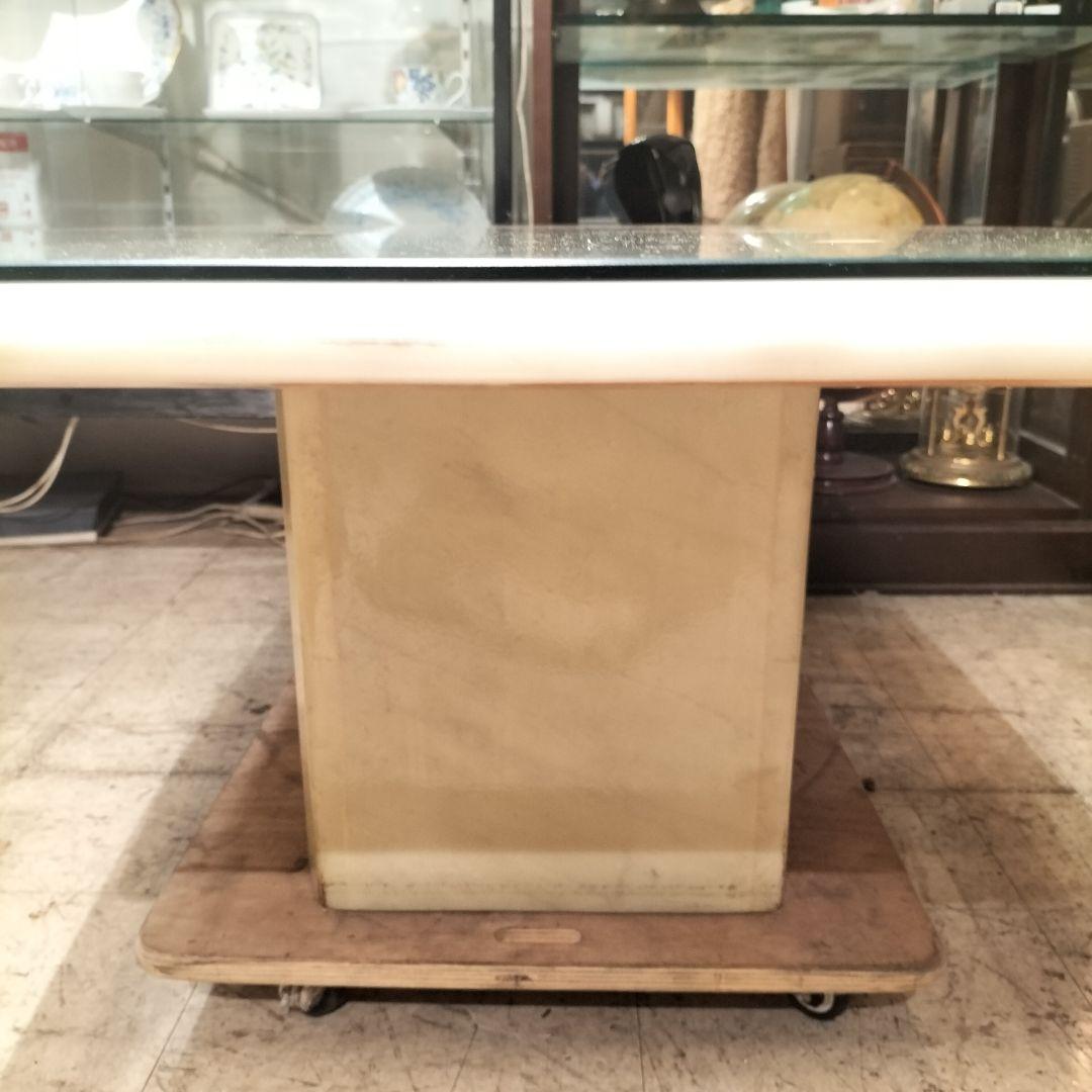 M♦年始Sale 自社配送限定 天然大理石　リビングテーブル