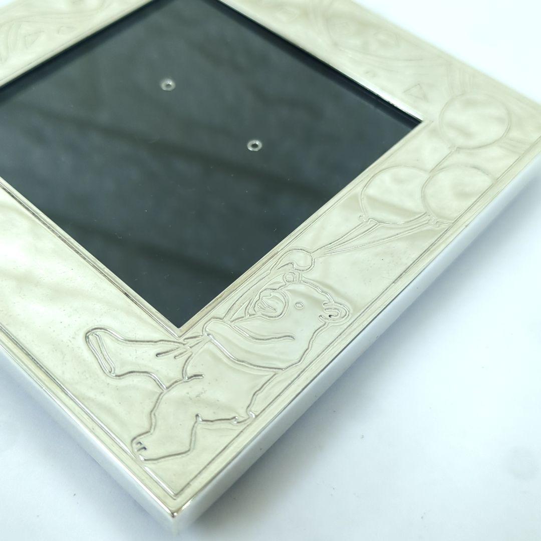 ティファニ シルバー925 フォトフレーム ベアモチーフ 約64g ★レア