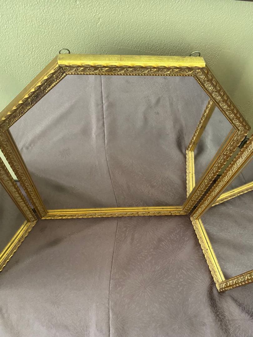 イタリアアンティーク三面鏡