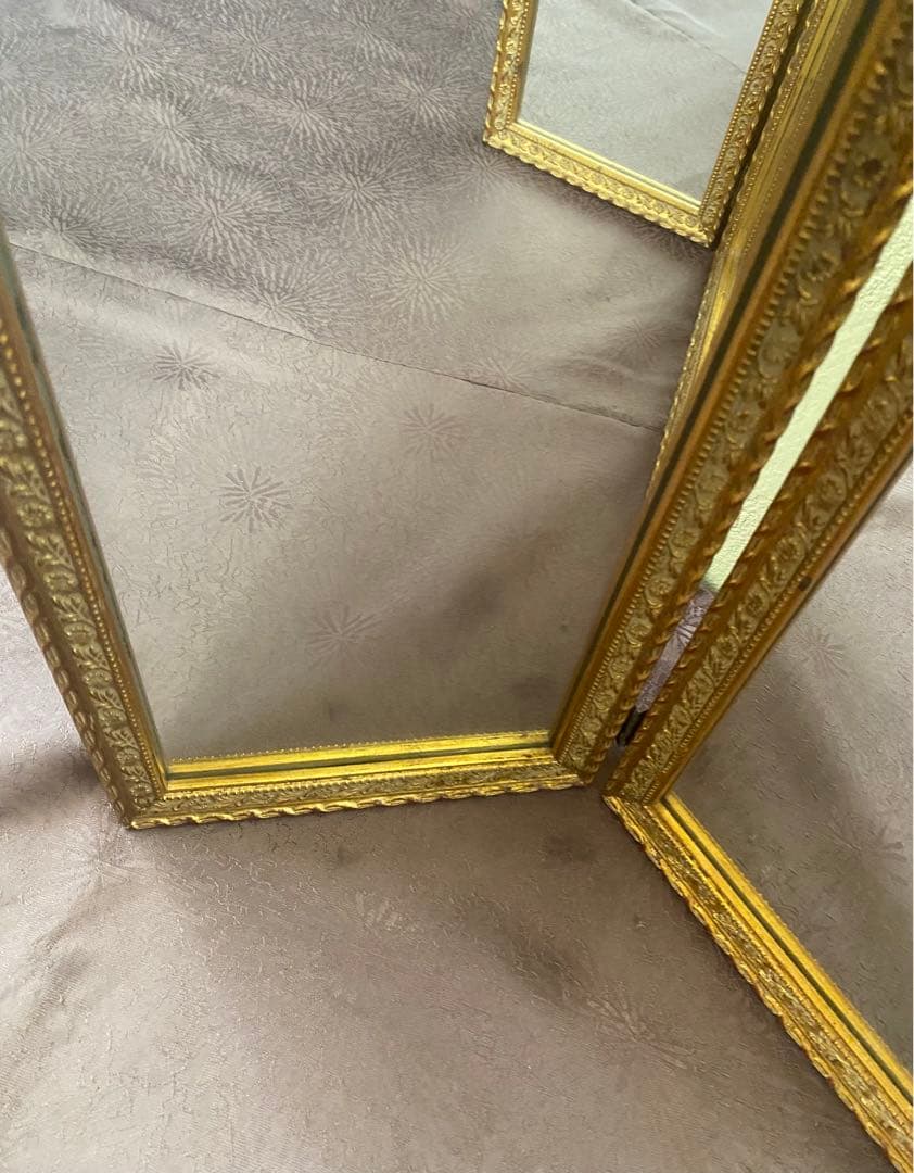 イタリアアンティーク三面鏡