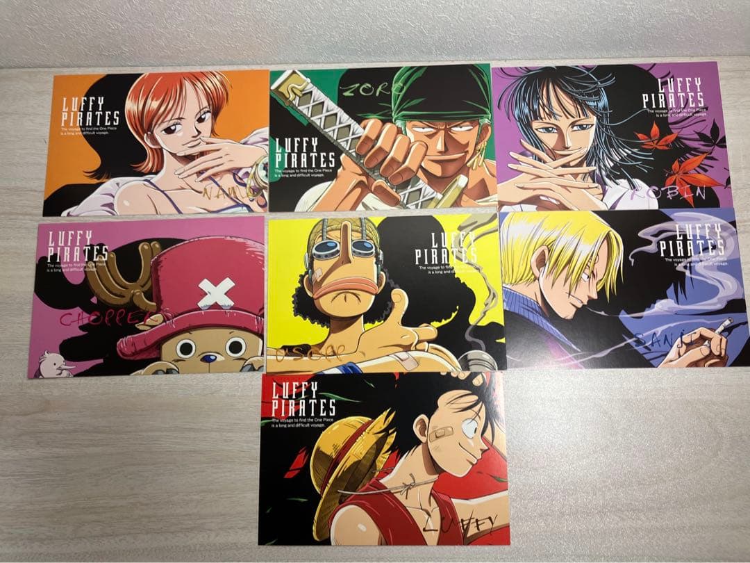 ワンピース クリアファイル 4枚セット 呪われた聖剣 劇場版ONE