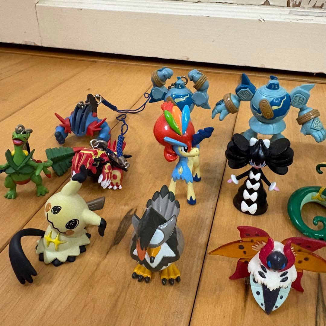 ☆ポケモン☆希少多数 当時物 フィギュア 指人形 ソフビ ストラップ