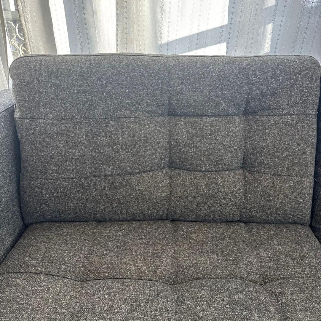 IKEA ランズクローナ 2人掛けソファ グレー