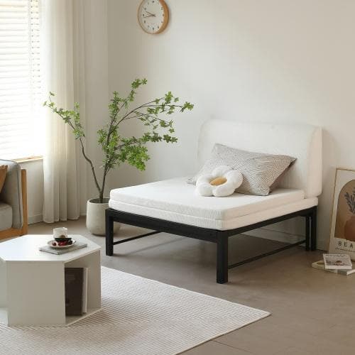 ディベッド ソファベッド シングル パイプベッド 伸長式ベッド
