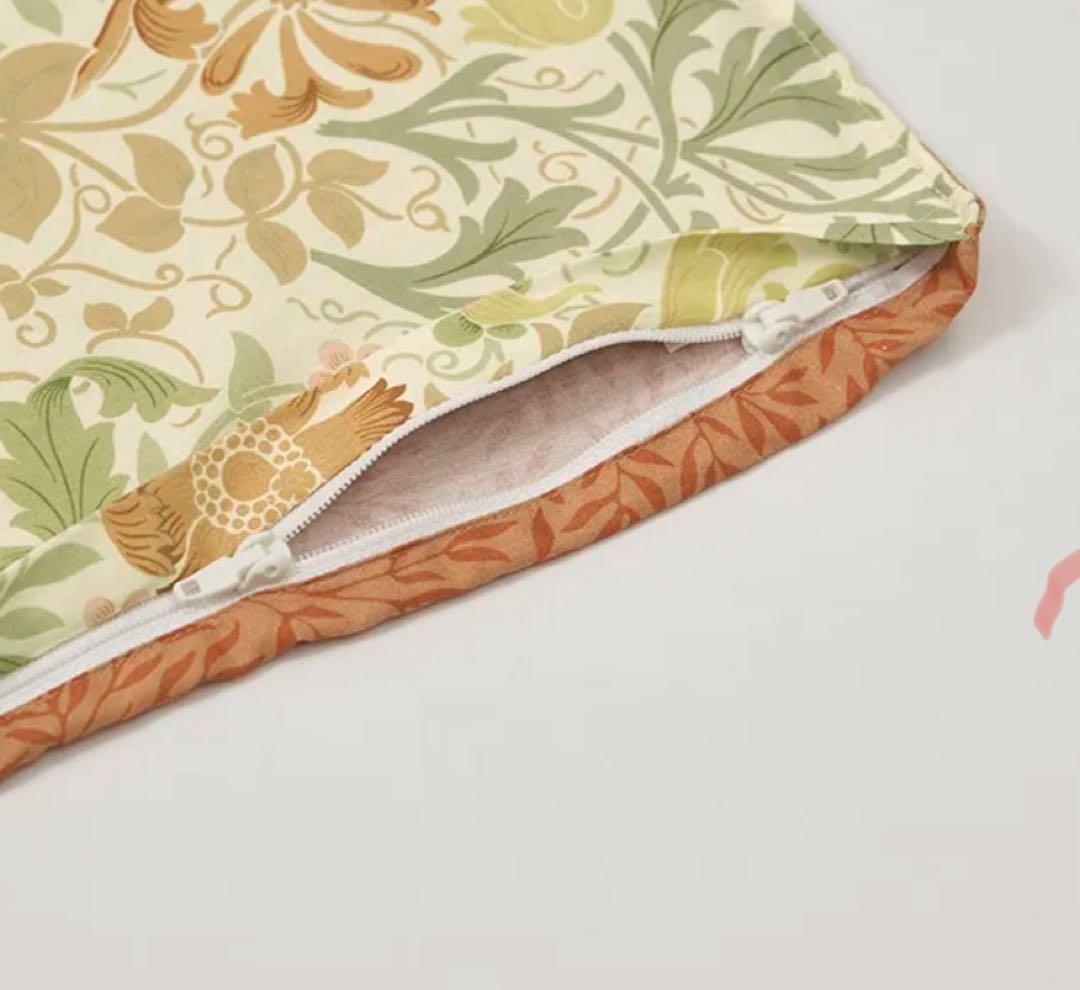 モリスギャラリー　掛け布団カバー　150×210 シングル　日本製　オレンジ